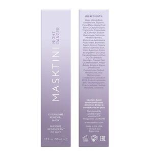Masktini Night Ranger Overnight Renewal Mask - full size